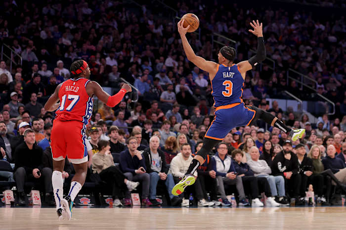 Josh Hart Buddy Hield 76ers